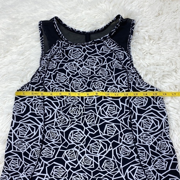 Lululemon Sculpt Tank Posey Black White / Black - Picture 2 of 4